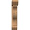 Ekena Millwork Funston Slat Smooth Bracket w/ Offset Brace, Western Red Cedar, 7 1/2"W x 30"D x 38"H BKT0806X30X38FST06SWR - alternate 2
